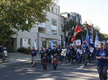 Шествие делегатов Морского круглого стола по улицам Монреаля, 21 сентября 2016