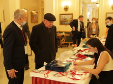 регистрация делегатов и гостей IX съезда РПСМ